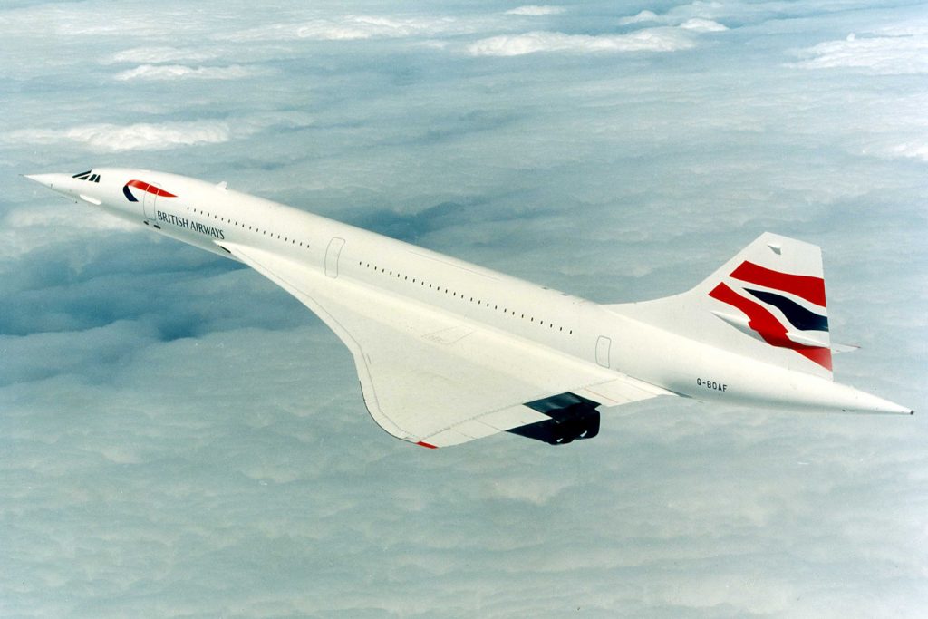 Süpersonik yolcu uçağı Concorde